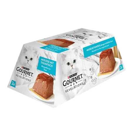GOURMET - Gourmet Revelations Ton Balıklı Kedi Konservesi 2x57gr GOURMET - Gourmet Revelations Ton Balıklı Kedi Konservesi 2x57gr