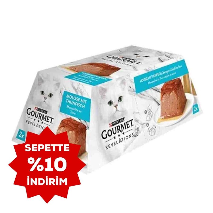 Gourmet Revelations Ton Balıklı Kedi Konservesi 2x57gr