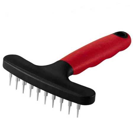 FERPLAST - Ferplast Gro 5850 İri Dişli Köpek Tımar Tarağı S