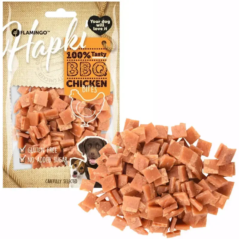 FLAMINGO - Flamingo Hapki BBQ Tavuklu Köpek Ödül Maması 85gr FLAMINGO - Flamingo Hapki BBQ Tavuklu Köpek Ödül Maması 85gr