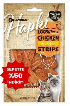 FLAMINGO - Hapki Tavuklu ve Peynirli Kedi Ödül Maması 85gr