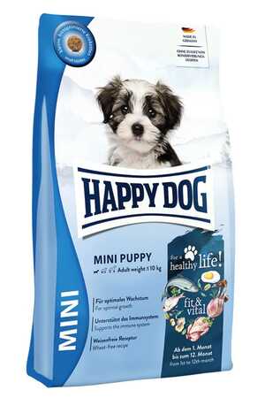 HAPPY DOG - Happy Dog Fit Vital Glutensiz Küçük Irk Yavru Köpek Maması 4kg