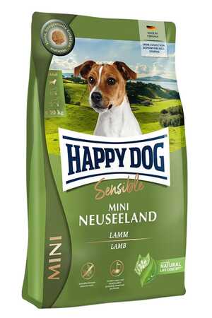 HAPPY DOG - Happy Dog Sensible Neuseeland Kuzu Etli Küçük Irk Yetişkin Köpek Maması 4kg