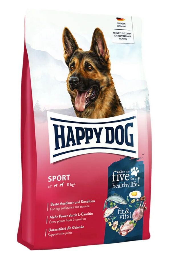 Happy Dog Sport Orta ve Büyük Irk Aktif Köpekler İçin Yetişkin Köpek Maması 14kg