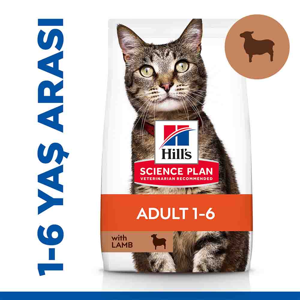 Hills Adult Kuzu Etli Yetişkin Kedi Maması 1,5kg
