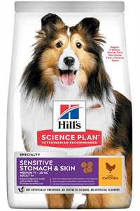 HILLS - Hills Hassas Mide ve Derili Orta Irk Yetişkin Tavuklu Köpek Maması 14kg HILLS - Hills Hassas Mide ve Derili Orta Irk Yetişkin Tavuklu Köpek Maması 14kg