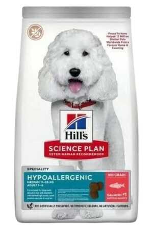 HILLS - Hills Hipoalerjenik Somonlu Orta Irk Yetişkin Köpek Maması 2,5kg HILLS - Hills Hipoalerjenik Somonlu Orta Irk Yetişkin Köpek Maması 2,5kg