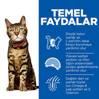 Hills Light Düşük Kalorili Tavuklu Yetişkin Kedi Maması 3kg - Thumbnail