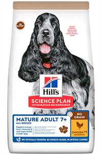 HILLS - Hills Mature Adult 7+ Tahılsız Tavuklu Yaşlı Köpek Maması 12kg HILLS - Hills Mature Adult 7+ Tahılsız Tavuklu Yaşlı Köpek Maması 12kg