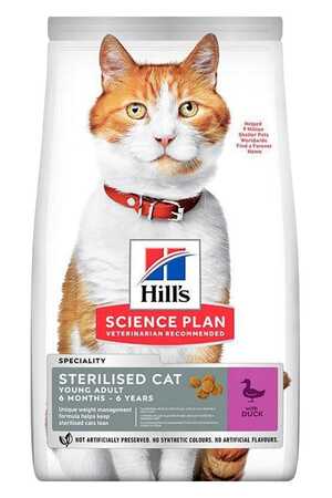 HILLS - Hills Ördek Etli Kısırlaştırılmış Kedi Maması 3kg