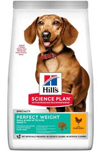 HILLS - Hills Perfect Weight Tavuklu Small&Mini Yetişkin Köpek Maması 1.5kg HILLS - Hills Perfect Weight Tavuklu Small&Mini Yetişkin Köpek Maması 1.5kg