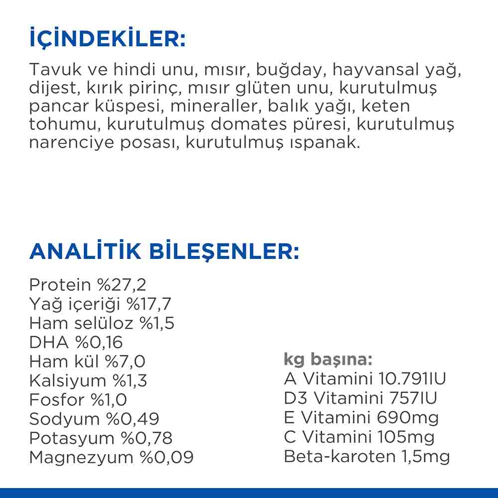 Hills Puppy Tavuklu Küçük Irk Yavru Köpek Maması 3kg Hills Puppy Tavuklu Küçük Irk Yavru Köpek Maması 3kg