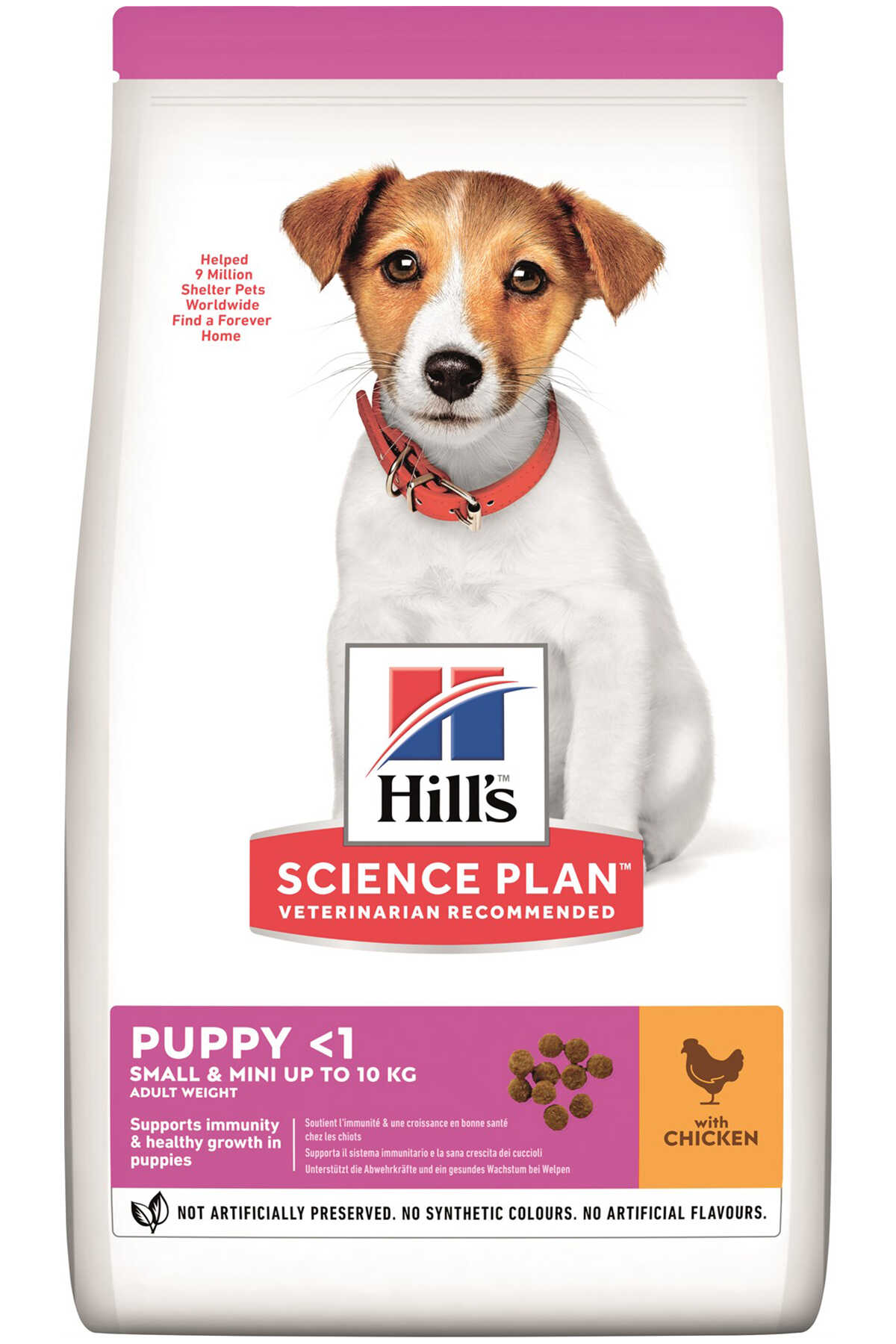 Hills Puppy Tavuklu Küçük Irk Yavru Köpek Maması 3kg