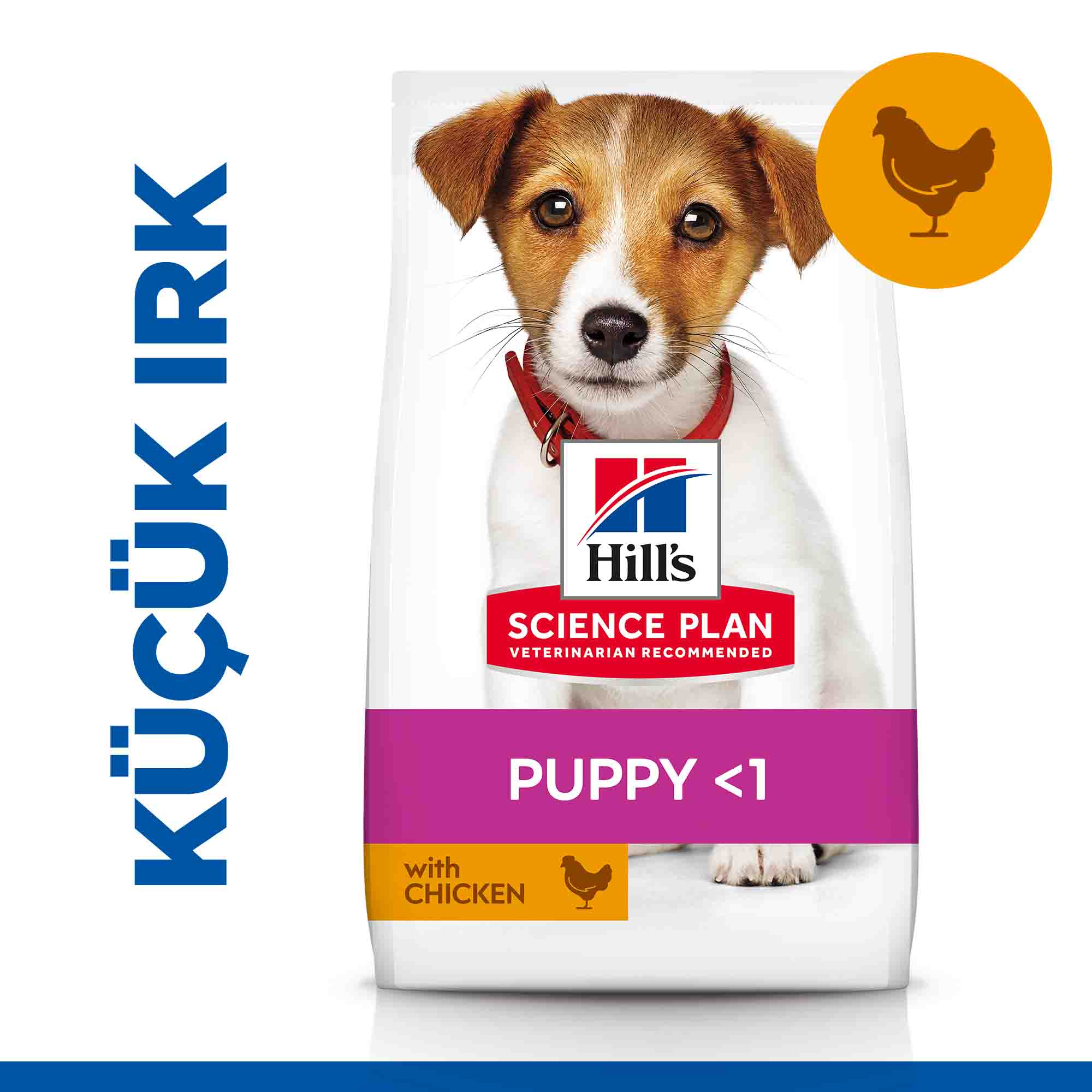 Hills Puppy Tavuklu Küçük Irk Yavru Köpek Maması 3kg