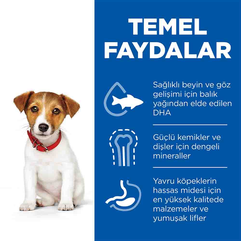 Hills Puppy Tavuklu Küçük Irk Yavru Köpek Maması 3kg