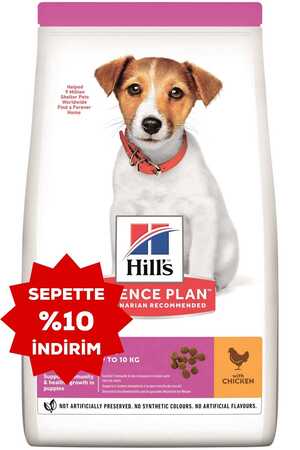 Hills Puppy Tavuklu Küçük Irk Yavru Köpek Maması 3kg