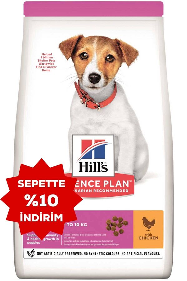 Hills Puppy Tavuklu Küçük Irk Yavru Köpek Maması 3kg