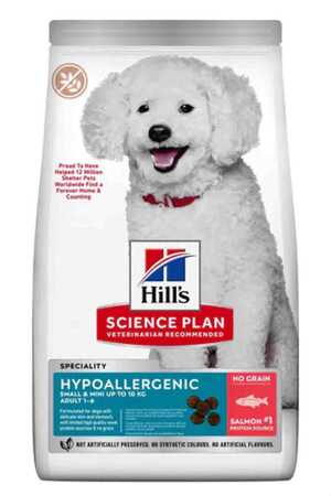 HILLS - Hills Science Plan Hypo-Allergenic Somonlu Küçük Irk Yetişkin Köpek Maması 6kg HILLS - Hills Science Plan Hypo-Allergenic Somonlu Küçük Irk Yetişkin Köpek Maması 6kg