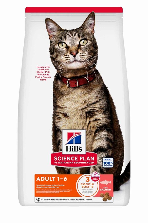 Hills Adult Somon Balıklı Yetişkin Kedi Maması 1.5kg - 1