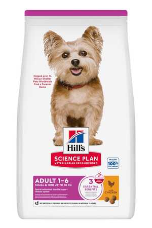 HILLS - Hills Tavuklu Küçük ve Mini Irk Yetişkin Köpek Maması 3kg