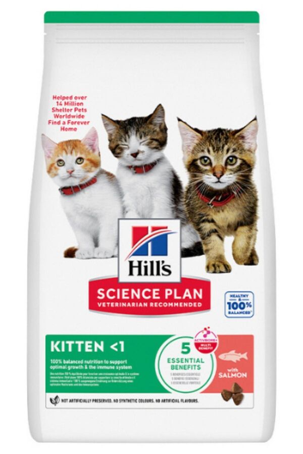 Hills Kitten Somonlu Yavru Kedi Maması 5kg+2kg HEDİYE - 1