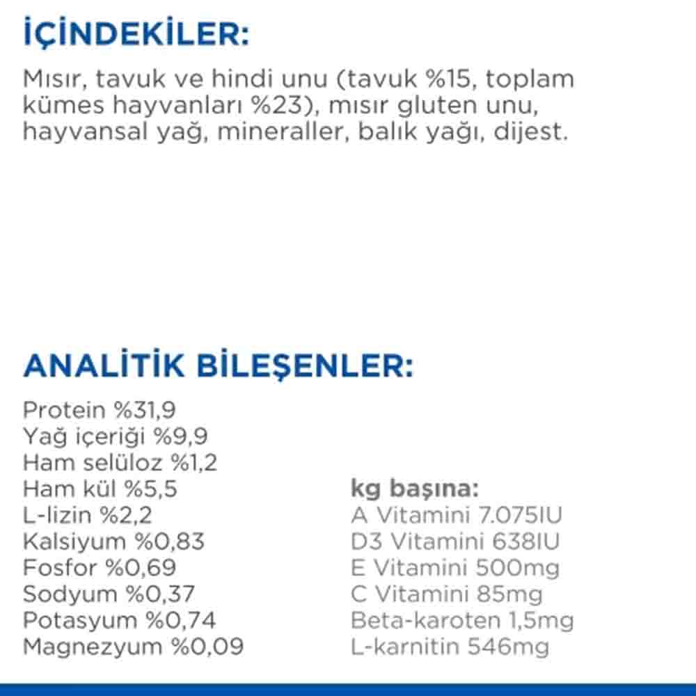Hills Tavuklu Kısırlaştırılmış Yetişkin Kedi Maması 15kg