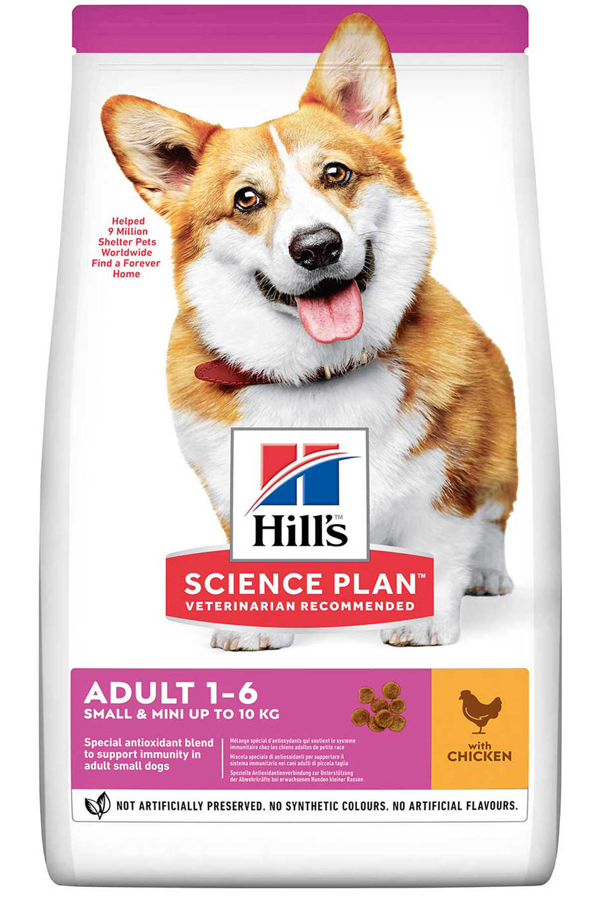 Hills Tavuklu Küçük Irk Yetişkin Köpek Maması 1,5kg Hills Tavuklu Küçük Irk Yetişkin Köpek Maması 1,5kg