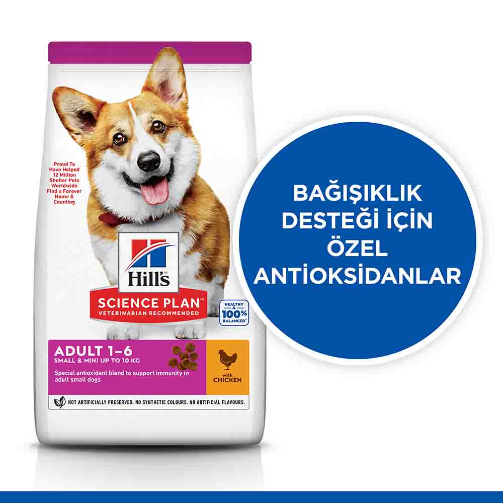 Hills Tavuklu Küçük Irk Yetişkin Köpek Maması 1,5kg Hills Tavuklu Küçük Irk Yetişkin Köpek Maması 1,5kg