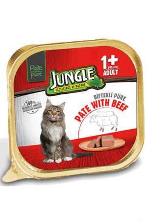 JUNGLE - Jungle Dana Etli Yetişkin Kedi Konservesi 100gr