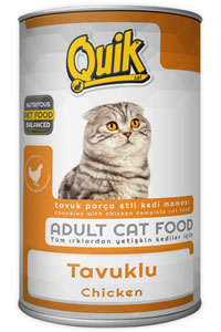 QUİK - Quik Tavuklu Kedi Konservesi 415gr