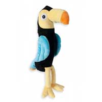 KARLIE - Karlie Peluş Papağan Şeklinde Köpek Oyuncağı 38cm