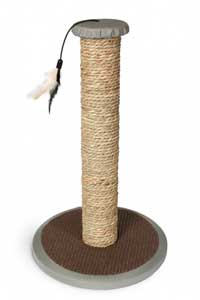 KARLIE - Karlie Tüylü Kedi Tırmalaması 30x30x49cm (Kahverengi)