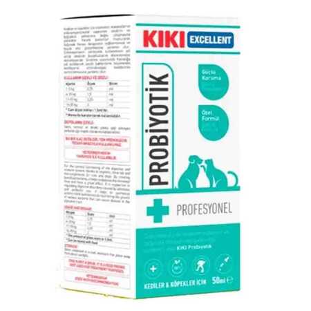 KIKI Excellent Kedi ve Köpekler İçin Probiyotik Şurup 50ml