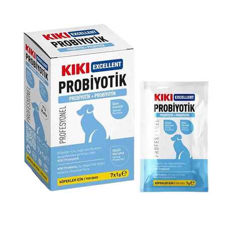 KıKI - KIKI Excellent Köpekler İçin Probiyotik Saşe 1gr 7li