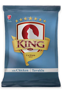 King Yetişkin Kedi Maması 150gr (Sokaktaki Can Dostlarımız için 1 Kap Mama)