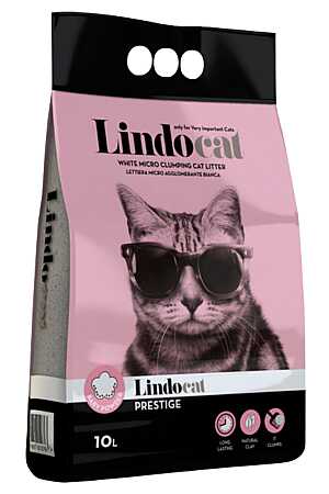 Lindocat Prestige Bebek Pudralı İnce Taneli Kedi Kumu 10lt