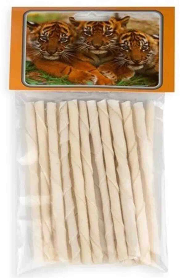 LionPet Beyaz Burgu Twist Köpek Ödül Çubuğu 5.6gr 20li LionPet Beyaz Burgu Twist Köpek Ödül Çubuğu 5.6gr 20li