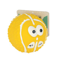 FLIP - Flip Sesli Şaşkın Surat Top Köpek Oyuncağı 5cm