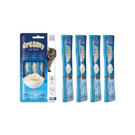 Creamy Ton Balıklı Karidesli Kedi Ödülü 4x15gr - Thumbnail