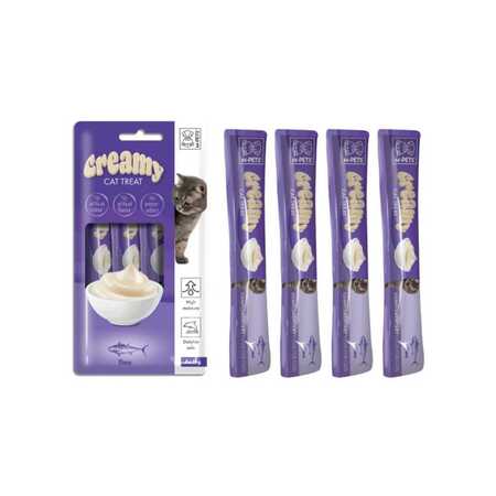 Creamy Ton Balıklı Kedi Ödülü 4x15gr - Thumbnail