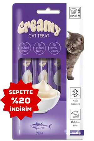 Creamy Ton Balıklı Kedi Ödülü 4x15gr