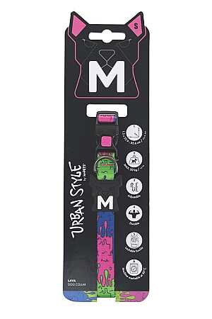 M-Pets Urbanstyle Lava Köpek Boyun Tasması (S)