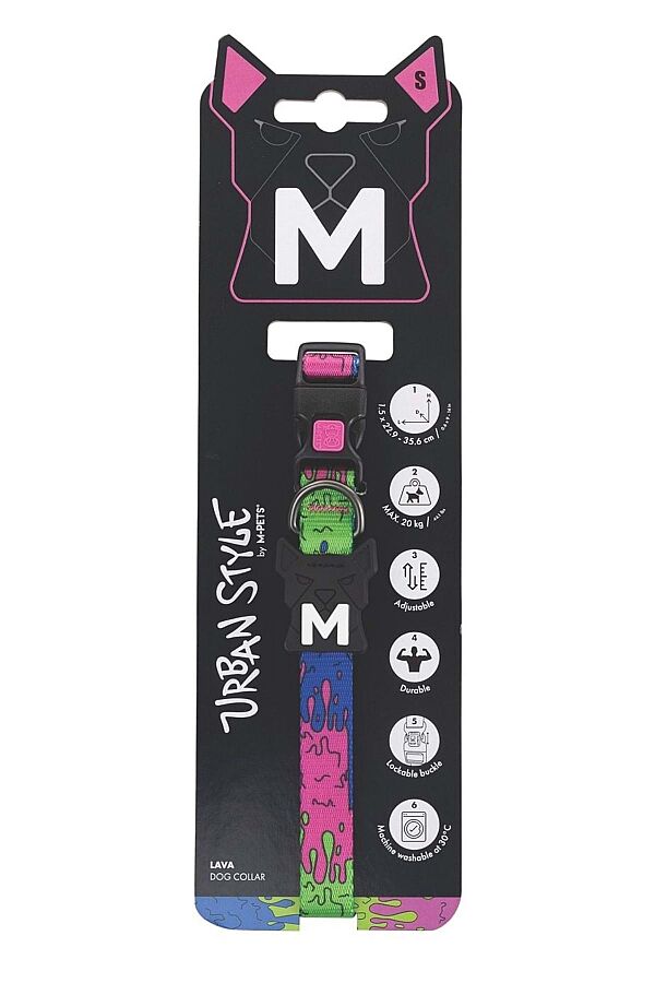 M-Pets Urbanstyle Lava Köpek Boyun Tasması (S) - 1