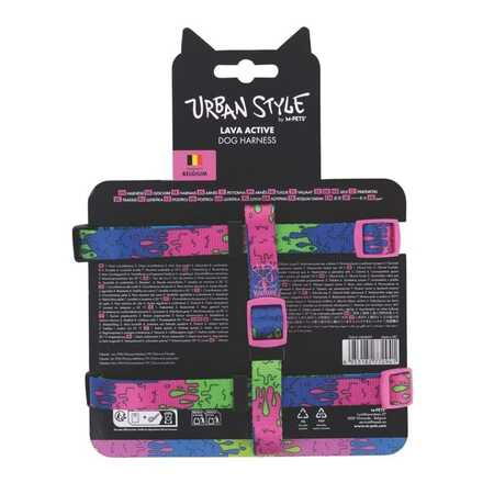 M-Pets Urbanstyle Lava Active Köpek Göğüs Tasması (S) - 5