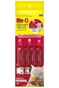 ME-O - Me-o Creamy Ton Balıklı Domatesli Krema Sıvı Kedi Ödülü 4x15gr ME-O - Me-o Creamy Ton Balıklı Domatesli Krema Sıvı Kedi Ödülü 4x15gr