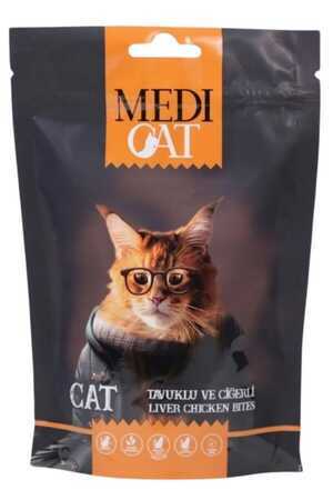 MEDİPEY - Medi Cat Tavuklu ve Ciğerli Ödül Maması 80gr