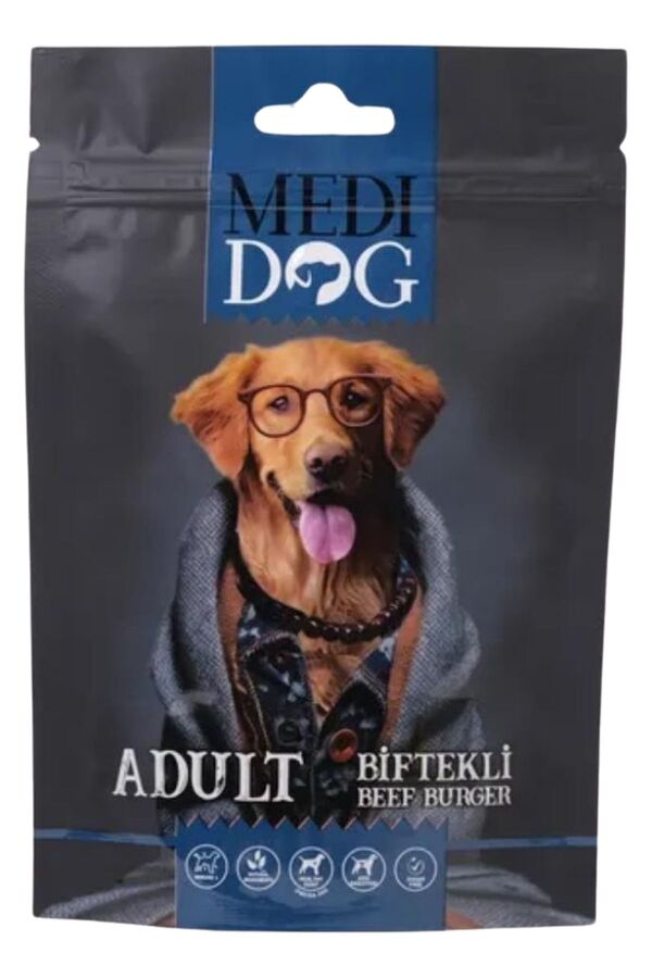 Medi Dog Biftekli Yetişkin Köpek Ödül Maması 80gr