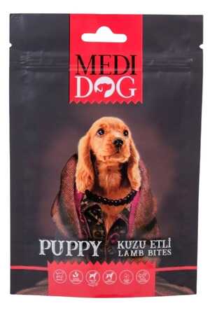 MEDİ DOG - Medi Dog Kuzu Etli Yavru Köpek Ödül Maması 80gr