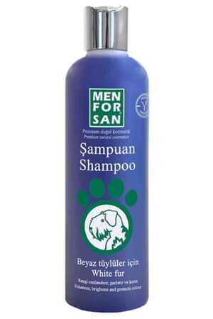 MENFORSAN - Menforsan Beyaz Tüylülere Özel Köpek Şampuanı 300ml MENFORSAN - Menforsan Beyaz Tüylülere Özel Köpek Şampuanı 300ml