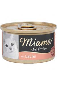 MIAMOR - Miamor Pastete Somonlu Yetişkin Kedi Konservesi 85gr
